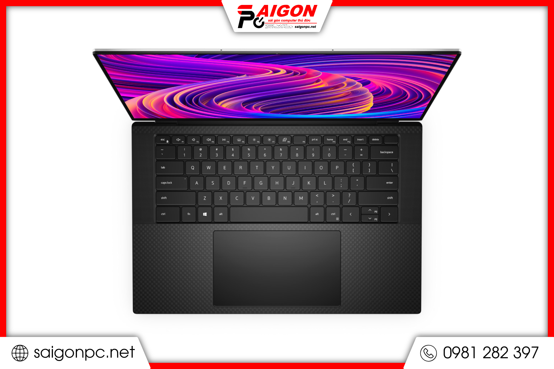 Laptop DELL XPS 15 9510 - 15.6" FHD IPS / i7-11800H / RTX 3050 Ti / 16G / 512GB (US)